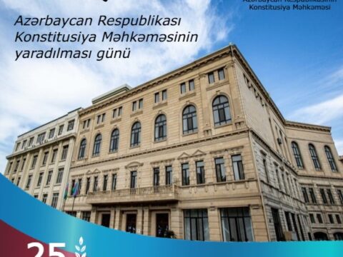 Konstitusiya Məhkəməsinin fəaliyyətə başlamasından 25 il keçir