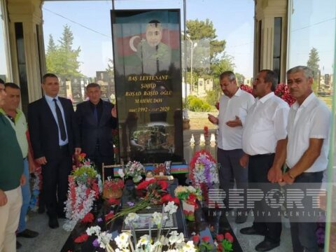 Biləsuvarda Tovuz döyüşləri şəhidinin anım günü qeyd olunub