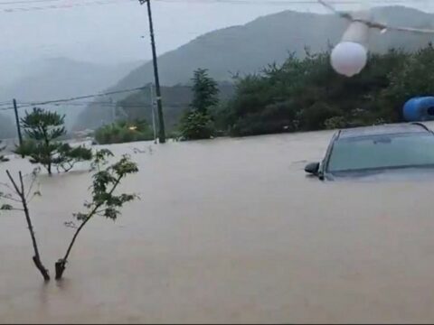 Cənubi Koreyada güclü yağışlar 7 nəfərin həyatına son qoyub