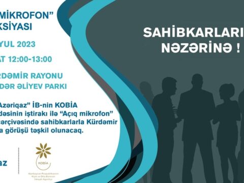 Sahibkarlarla növbəti görüş Kürdəmirdə keçiriləcək