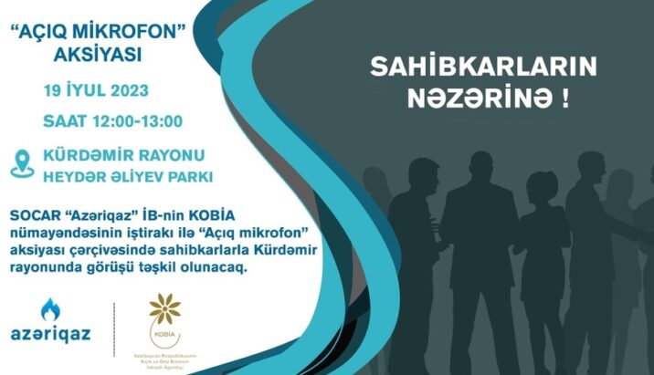 Sahibkarlarla növbəti görüş Kürdəmirdə keçiriləcək