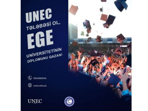 UNEC ilə Türkiyənin Ege Universiteti arasında ikili diplom proqramına başlanılıb
