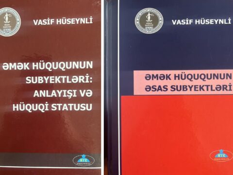 BDU-nun müəlliminin 2 monoqrafiyası işıq üzü görüb