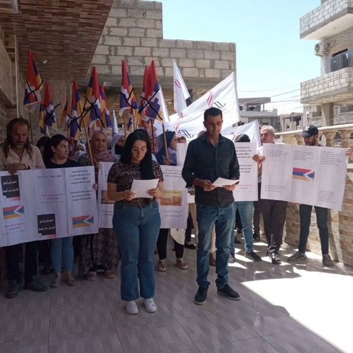 Suriyada Qarabağdakı separatçı-terrorçu rejimin əski parçaları qaldırıldı…-FOTO