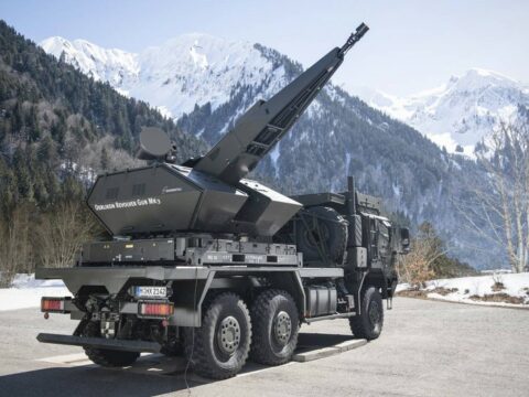 “Rheinmetall” bu il Ukraynaya daha iki “Skynex” HHM sistemi verəcək