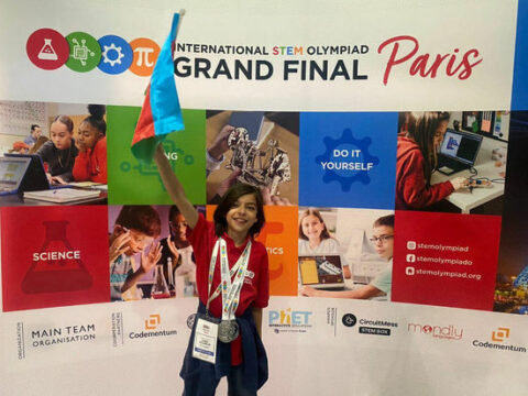Azərbaycanlı məktəbli beynəlxalq olimpiadada üç gümüş medal qazanıb