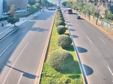 Bakıdakı qəza anı – VİDEO