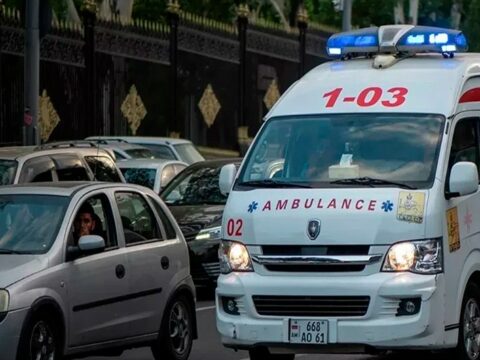 Ermənistanda ağır yol qəzası olub, onlarla insan yaralanıb
