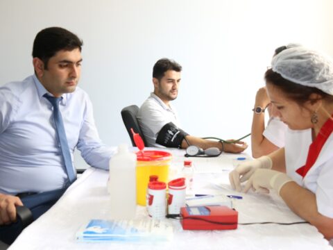 Bakıda qanvermə aksiyasına 160 tibbi personal cəlb edilib