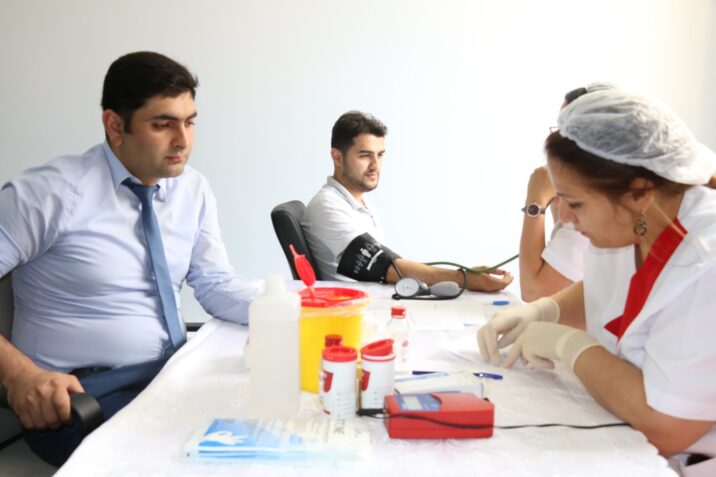 Bakıda qanvermə aksiyasına 160 tibbi personal cəlb edilib