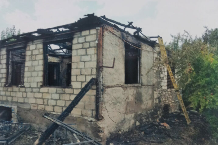 Ev yandırmaqda şübhəli bilinən şəxslər saxlanıldı