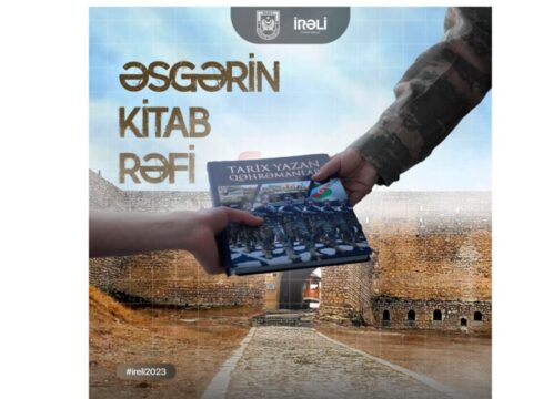 “Əsgərin Kitab Rəfi” kitab toplama aksiyasına yenidən start verilir