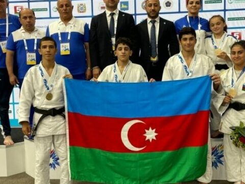 Azərbaycan cüdoçuları MDB Oyunlarında üç qızıl və iki bürünc medal qazanıblar