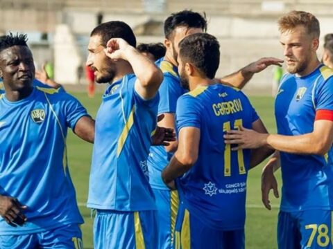 “Kəpəz” Azərbaycan çempionatlarında yubiley qolunu vurub
