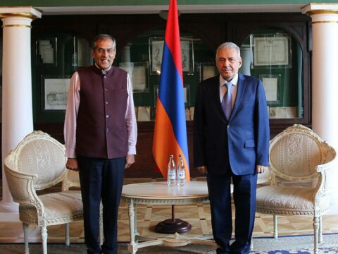 Ermənistan və Hindistan səfirləri Qarabağı müzakirə etdi 