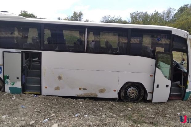 Şamaxıda qəzaya düşən avtobusda xəsarət alan turistlərin son durumu açıqlandı