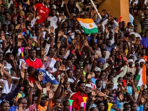 Nigerdə ​​üsyançıların tərəfdarları Fransa hərbi bazası yaxınlığında nümayiş keçirirlər