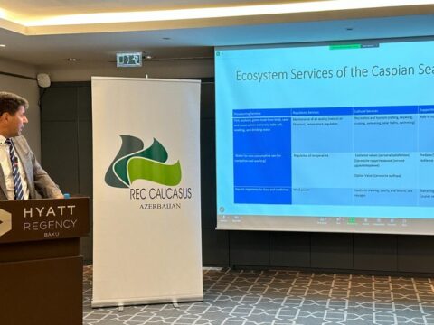 İqlim dəyişmələrinin Xəzər dənizinin səviyyəsinin dinamikasına təsiri mövzusunda seminar keçirilib