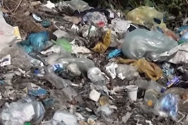 Göyşaban kəndi naməlum şəxslər tərəfindən zibilliyə çevrilib