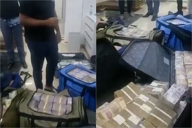 Qabonun devrilmiş prezidentinin evində pulla dolu çamadanlar tapıldı