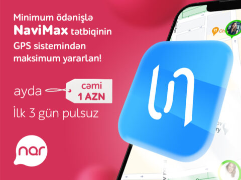 Nar” dan yeni xidmət: NaviMax GPS izləmə imkanı