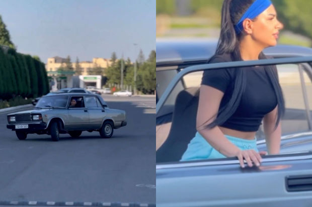 Tanınmış xanım bloger “avtoşluq” etdi, DİN hərəkətə keçdi