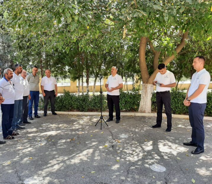 Vətəndaşlarla növbəti görüş Hacıqabul rayonunun Pirsaat qəsəbəsində baş tutdu