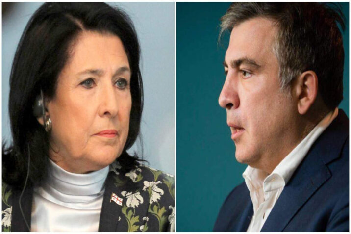 Saakaşvilinin əfv edilməsi Gürcüstan Prezidentinin siyasi arenadan məhrum edilməsinə səbəb olacaq