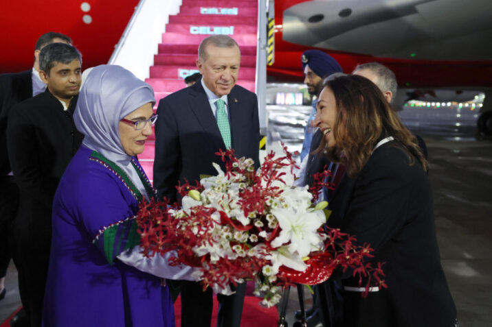 Türkiyə Prezidenti Hindistanda səfərdədir