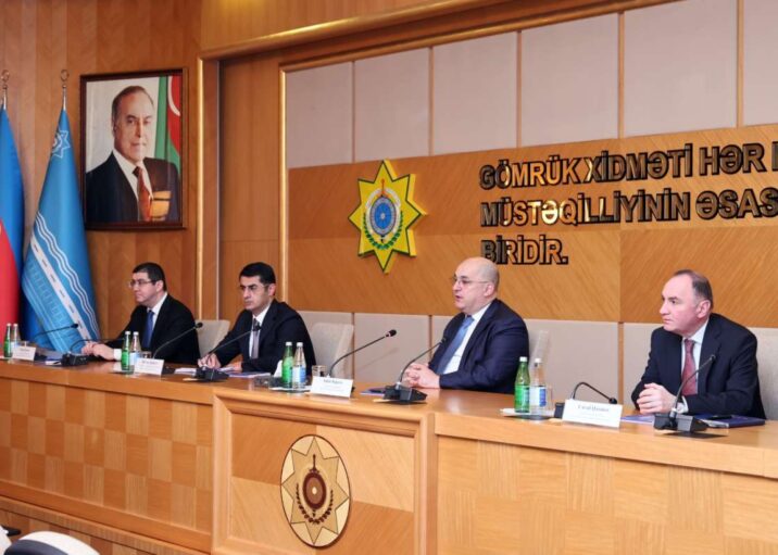 Gömrükdə daxili müsabiqənin qalibləri ilə görüş keçirilib – FOTOLAR