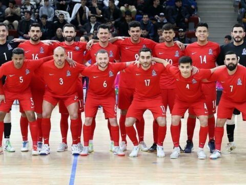 Azərbaycanın futzal millisi Rumıniyaya uduzub