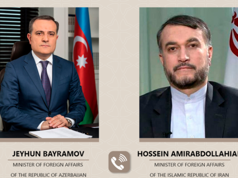 Azərbaycan və İran XİN başçıları arasında telefon danışığı olub