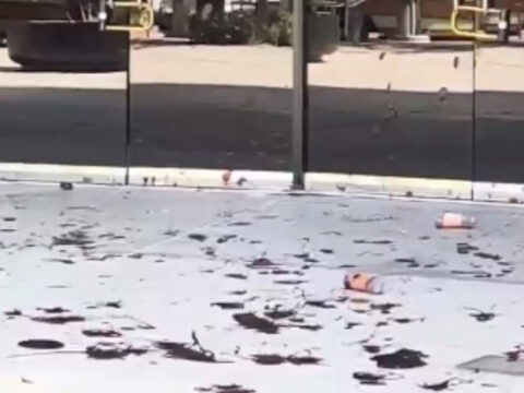 Ermənilər Azərbaycanın Los-Ancelesdəki konsulluğunun binasının qarşısında təxribat törədiblər