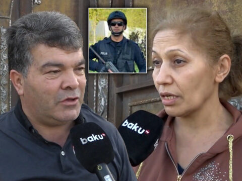 Erməni terrorundan möcüzə nəticəsində sağ çıxan polisin ailə üzvləri danışdı