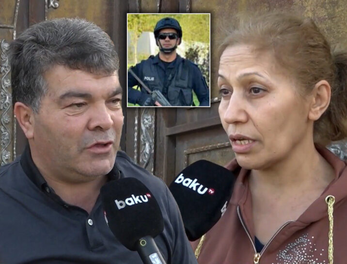 Erməni terrorundan möcüzə nəticəsində sağ çıxan polisin ailə üzvləri danışdı