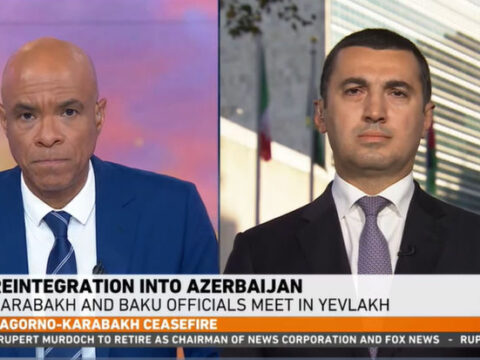 Ayxan Hacızadə “Əl-Cəzirə” telekanalına Qarabağdakı vəziyyətlə bağlı müsahibə verib