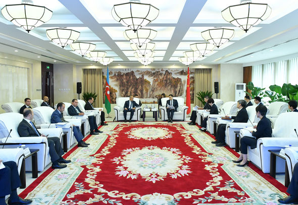 Azərbaycan Çin şirkətləri ilə tərəfdaşlığı gücləndirir – FOTO