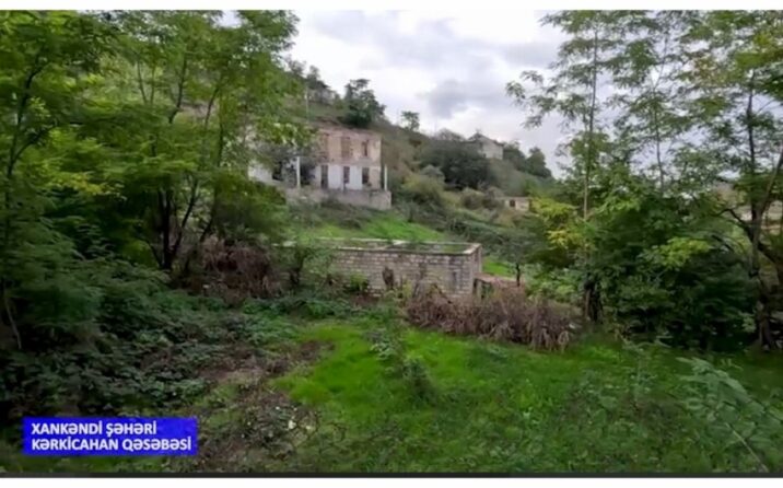 Kərkicahan qəsəbəsindən görüntülər – VİDEO