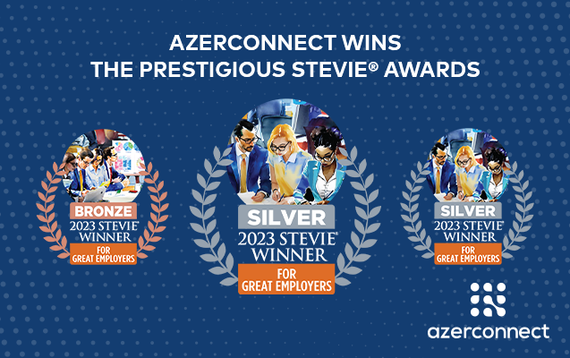 Azerconnect şirkəti nüfuzlu Stevie® mükafatına layiq görülüb