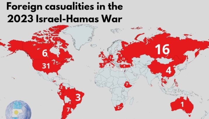 İsraildə nə qədər əcnəbi ölüb?