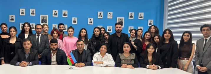 BDU-da “44 günlük tarix yazan media qəhrəmanları” adlı tədbir keçirilib