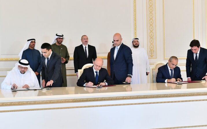Azərbaycanla BƏƏ-nin “Masdar” şirkəti arasında sənədlər imzalandı