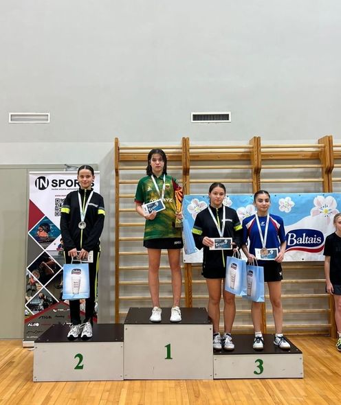 Azərbaycanın stolüstü tennisçiləri beynəlxalq turnirdə iki medal qazanıblar