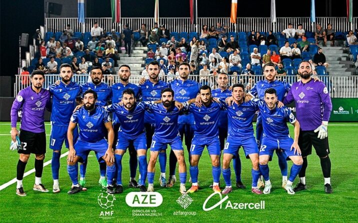 Azərbaycanın minifutbol millisi yarımfinalda uduzub