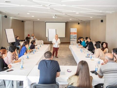 BQXK media nümayəndələri üçün seminar keçirib