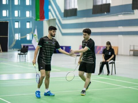 Şamaxıda keçirilən beynəlxalq badminton turnirinin yarımfinalçıları müəyyənləşib