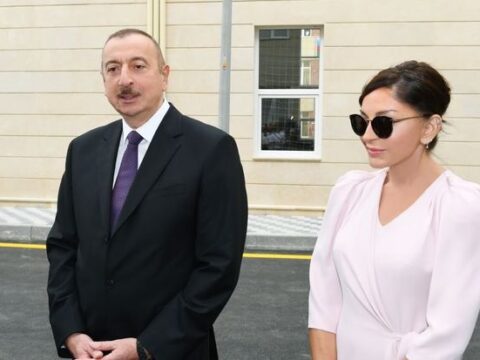 İlham Əliyev və Mehriban Əliyeva Kəlbəcərin Vəngli kəndində olublar