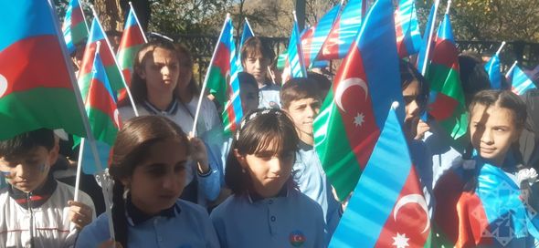 Laçında “Bayraq yürüşü” keçirilir – FOTO