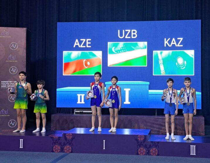 Azərbaycan gimnastları Özbəkistandakı turnirdə çempion olublar