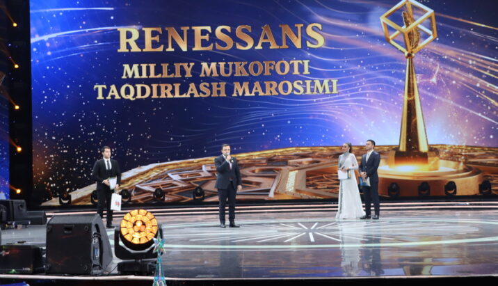 Özbəkistanda “Renessans” Milli Mükafatının təqdimetmə mərasimi keçirilib 